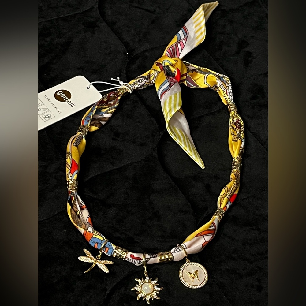 GEMELLI Scarf Necklace